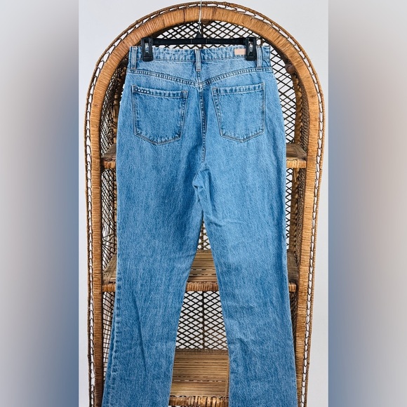 BLANKNYC The Cooper Split Hem High Rise Jeans Womens Size 28 Blue Denim - Picture 6 of 7